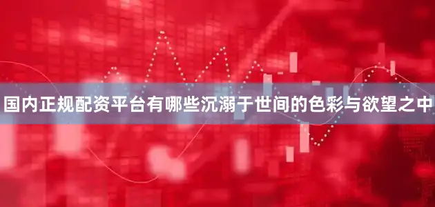 国内正规配资平台有哪些沉溺于世间的色彩与欲望之中